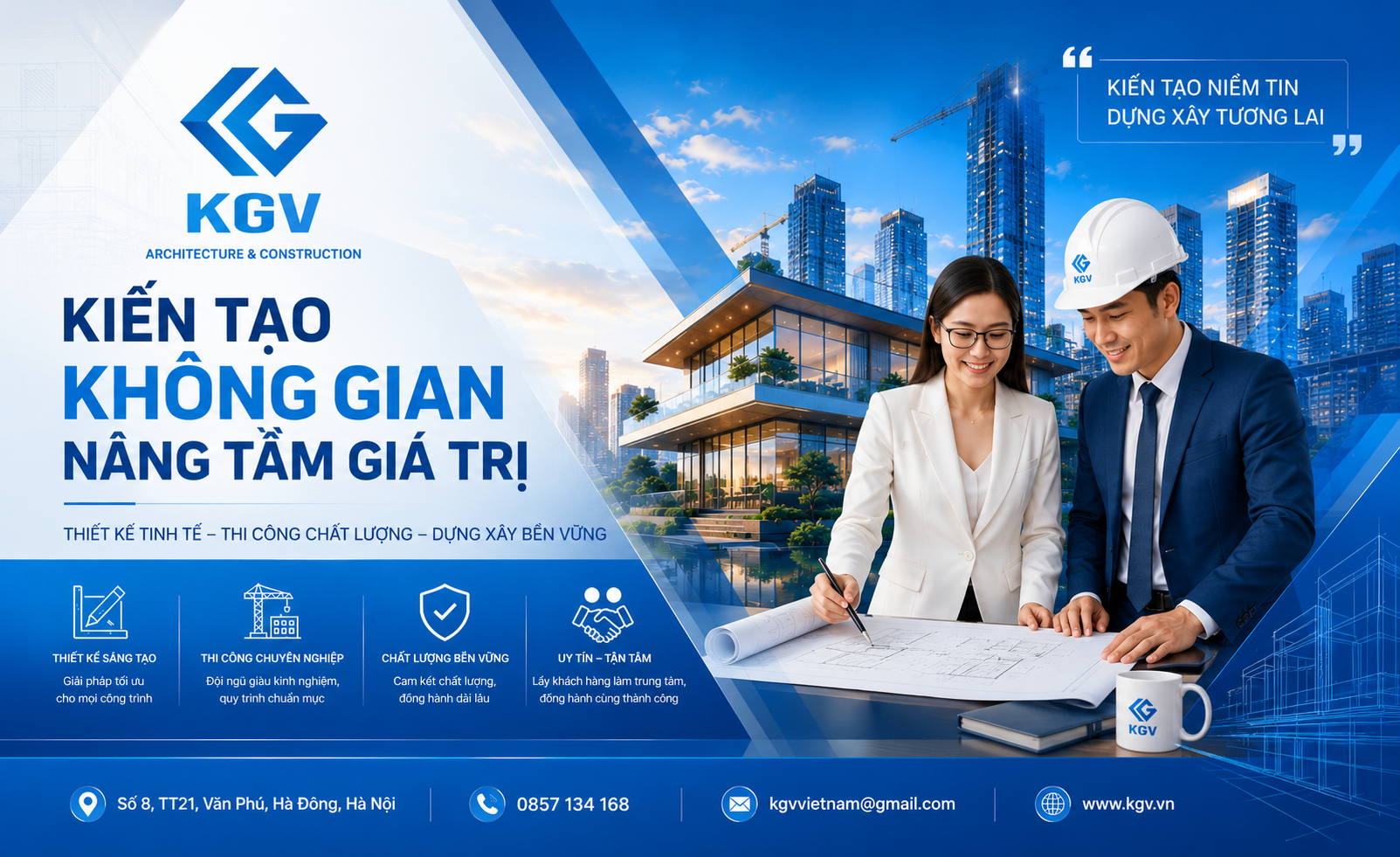 KGV - Thiết kế nội thất căn hộ cao cấp